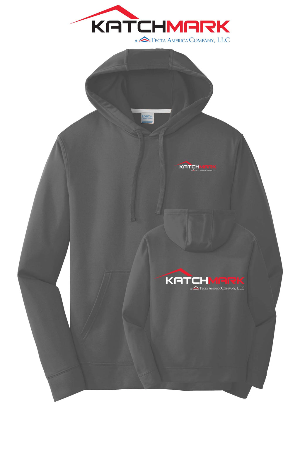 Port & Co™ Performance Fleece Pullover Hooded Sweatshirt - Katchmark, A Tecta American Company LLC
