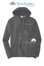 Port & Co™ Performance Fleece Pullover Hooded Sweatshirt - Monument Roofing of Colorado