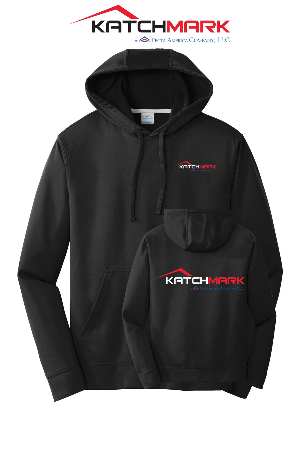 Port & Co™ Performance Fleece Pullover Hooded Sweatshirt - Katchmark, A Tecta American Company LLC