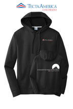 Port & Co™ Performance Fleece Pullover Hooded Sweatshirt - Monument Roofing of Colorado