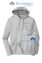 Port & Co™ Performance Fleece Pullover Hooded Sweatshirt - Monument Roofing of Colorado