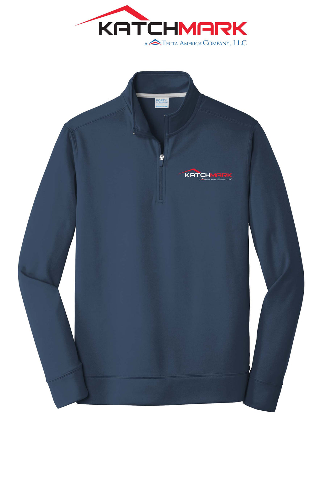 Port & Co™ Performance Fleece 1/4-Zip Pullover Sweatshirt - Katchmark, A Tecta American Company LLC