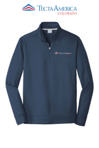 Port & Co™ Performance Fleece 1/4-Zip Pullover Sweatshirt - Monument Roofing of Colorado