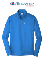 Port & Co™ Performance Fleece 1/4-Zip Pullover Sweatshirt - Monument Roofing of Colorado