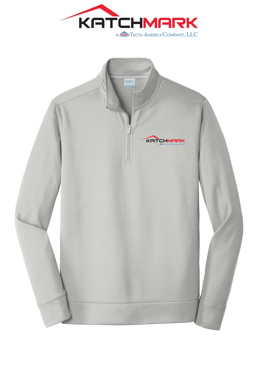 Port & Co™ Performance Fleece 1/4-Zip Pullover Sweatshirt - Katchmark, A Tecta American Company LLC