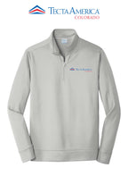 Port & Co™ Performance Fleece 1/4-Zip Pullover Sweatshirt - Monument Roofing of Colorado