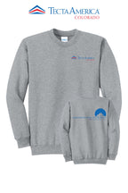 Port & Co™ Core Fleece Crewneck Sweatshirt - Monument Roofing of Colorado