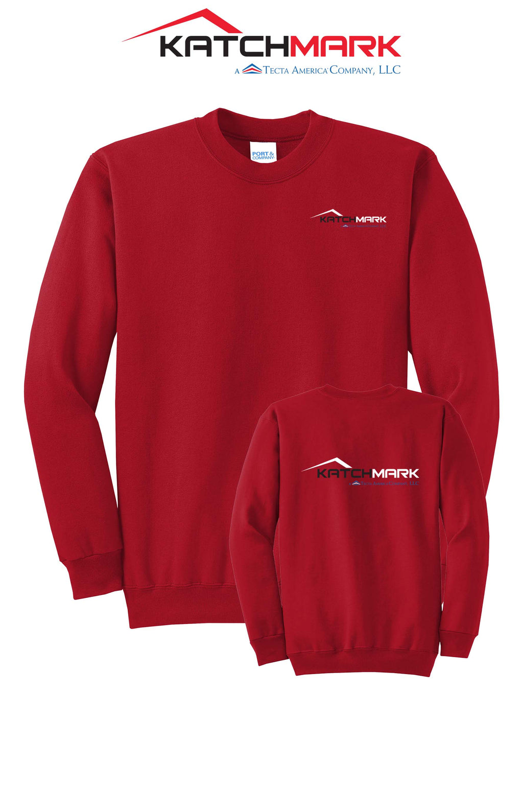 Port & Co™ Core Fleece Crewneck Sweatshirt - Katchmark, A Tecta American Company LLC