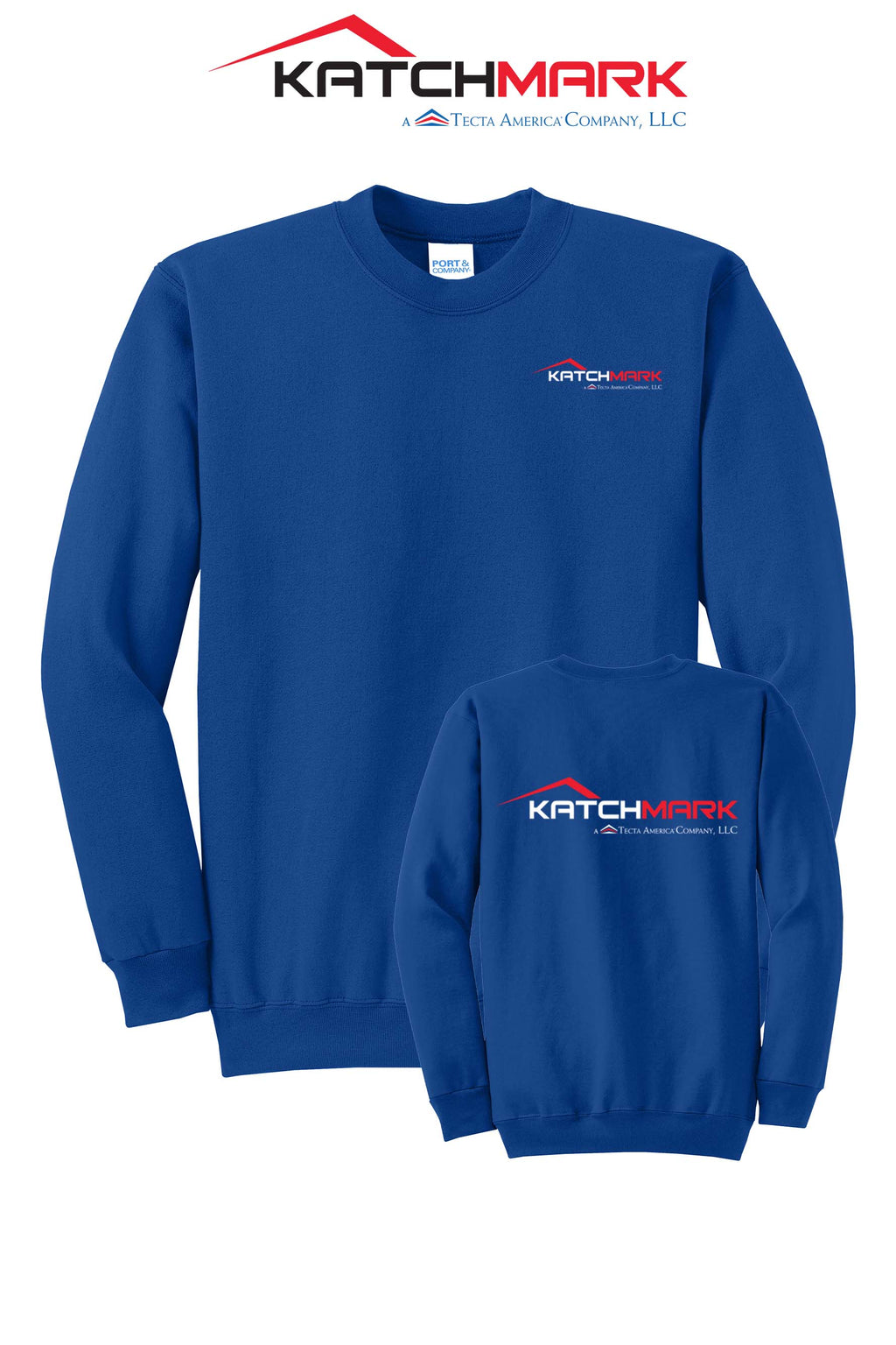 Port & Co™ Core Fleece Crewneck Sweatshirt - Katchmark, A Tecta American Company LLC