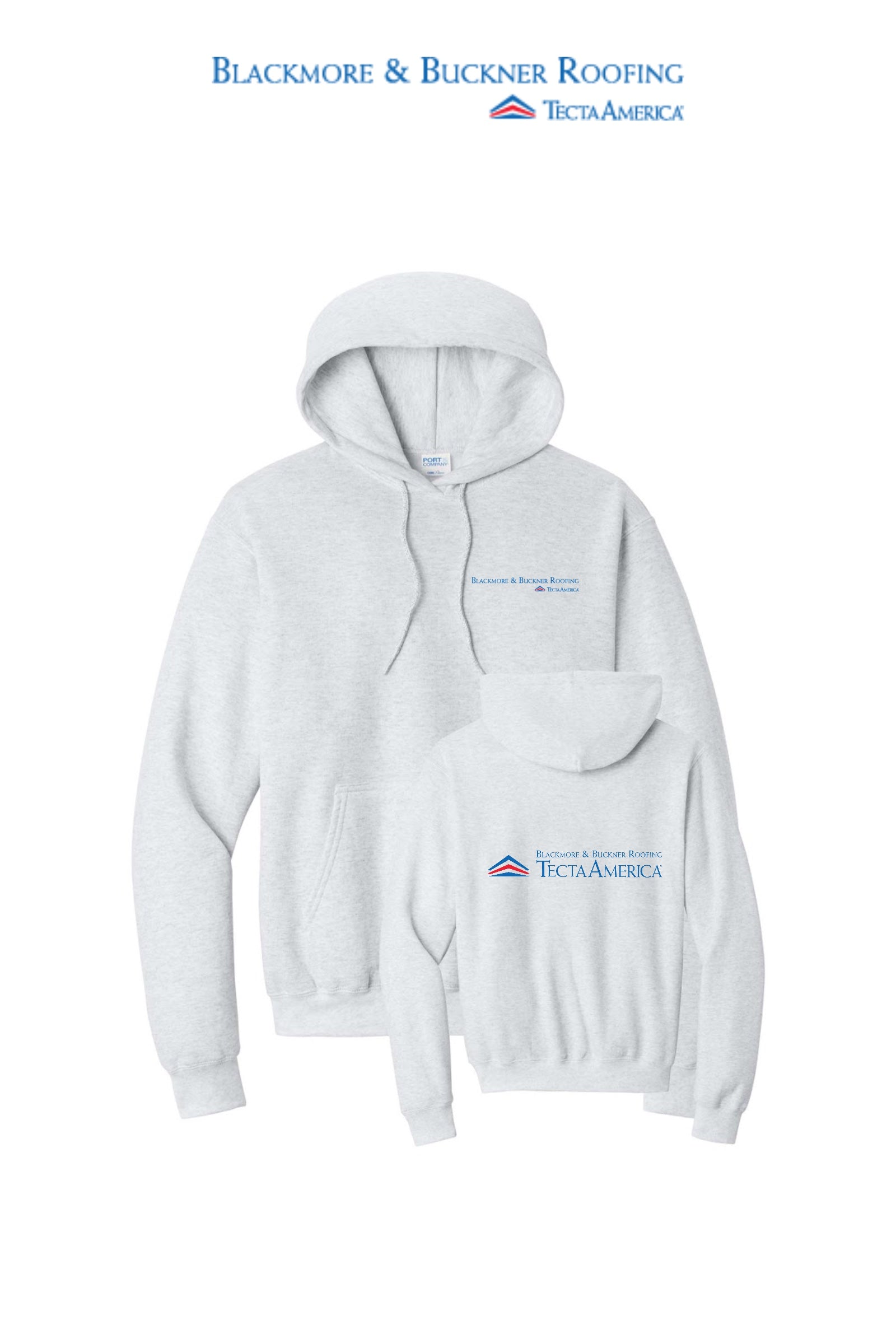 Port & Co™ Core Fleece Pullover Hooded Sweatshirt - Blackmore & Buckner