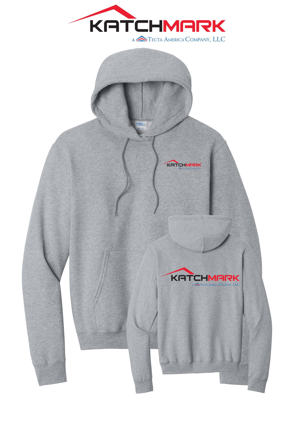 Port & Co™ Core Fleece Pullover Hooded Sweatshirt - Katchmark, A Tecta American Company LLC