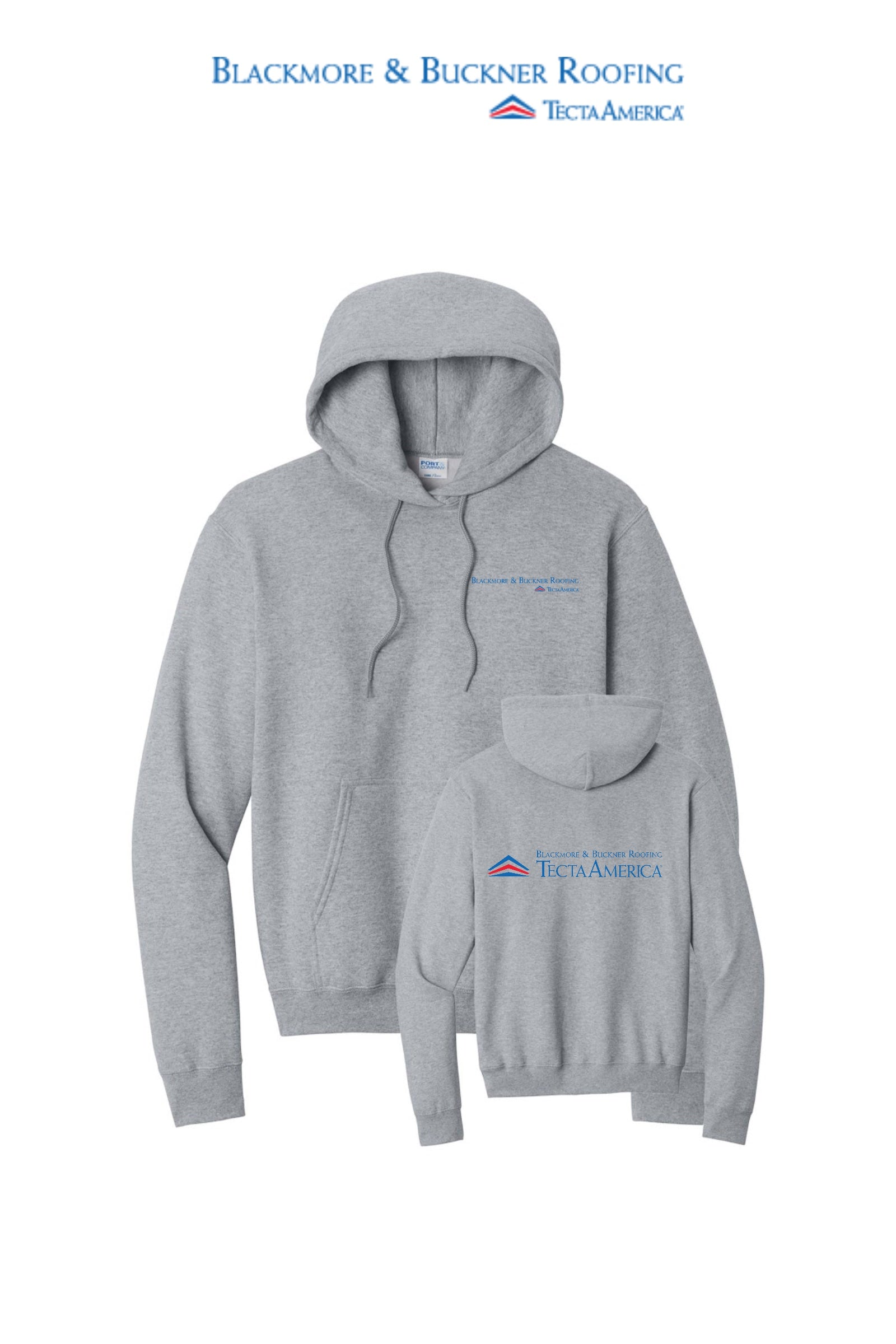 Port & Co™ Core Fleece Pullover Hooded Sweatshirt - Blackmore & Buckner