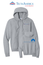 Port & Co™ Core Fleece Pullover Hooded Sweatshirt - Monument Roofing of Colorado