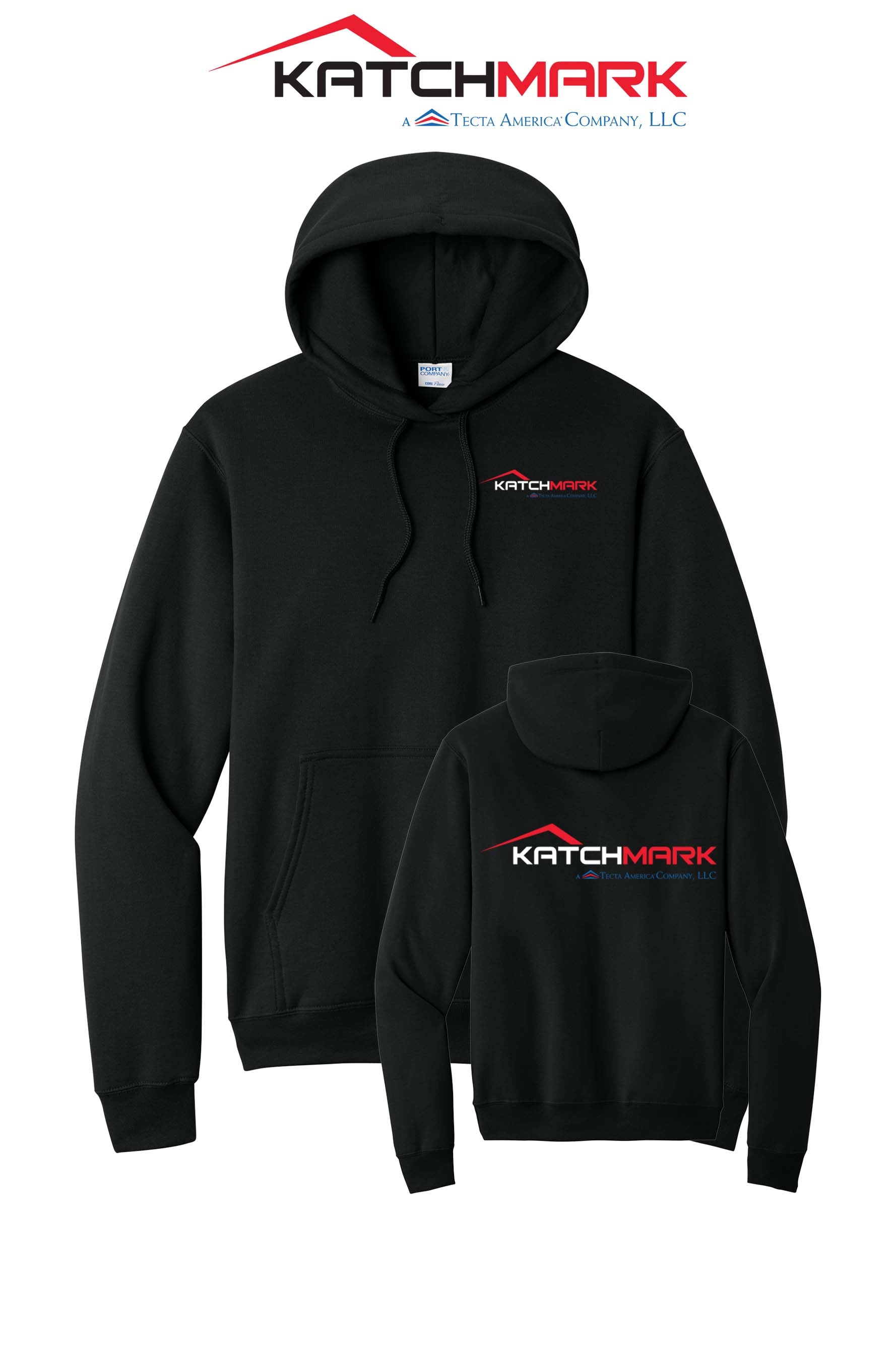 Port & Co™ Core Fleece Pullover Hooded Sweatshirt - Katchmark, A Tecta American Company LLC