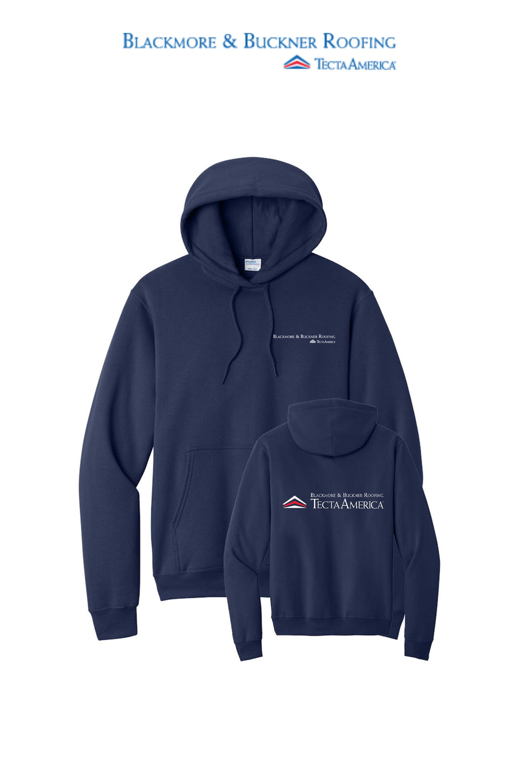 Port & Co™ Core Fleece Pullover Hooded Sweatshirt - Blackmore & Buckner