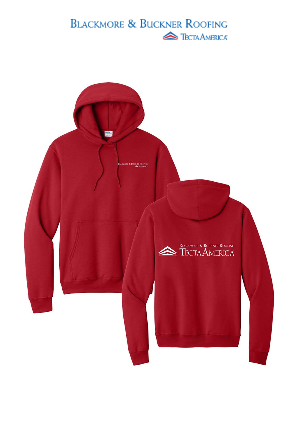 Port & Co™ Core Fleece Pullover Hooded Sweatshirt - Blackmore & Buckner