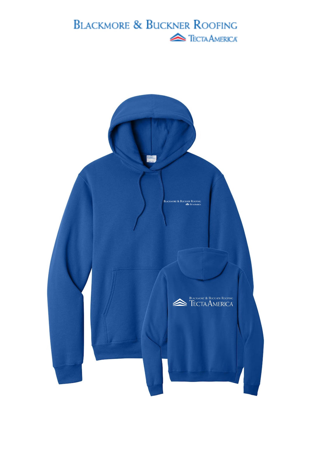 Port & Co™ Core Fleece Pullover Hooded Sweatshirt - Blackmore & Buckner