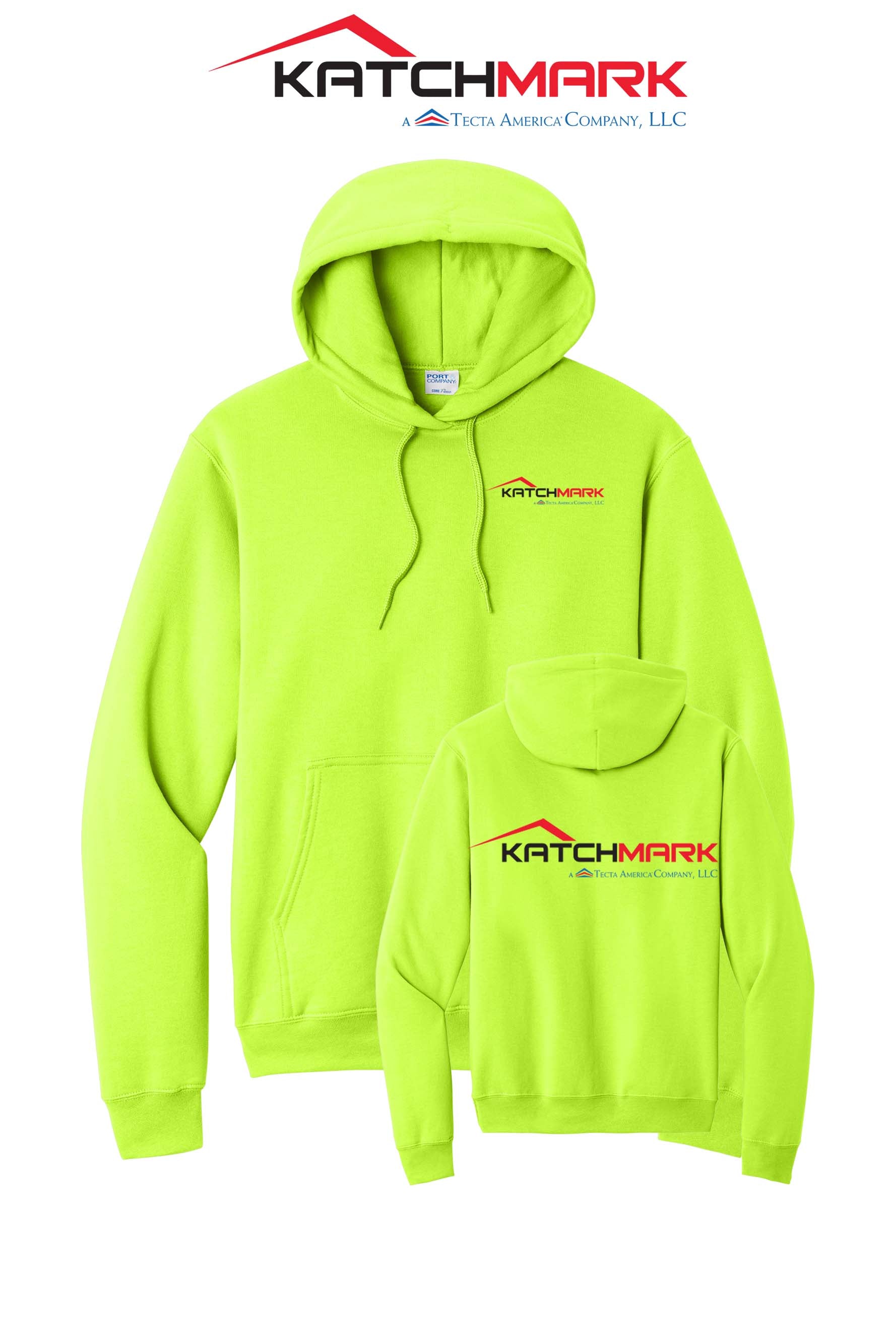 Port & Co™ Core Fleece Pullover Hooded Sweatshirt - Katchmark, A Tecta American Company LLC