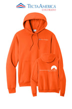 Port & Co™ Core Fleece Pullover Hooded Sweatshirt - Monument Roofing of Colorado