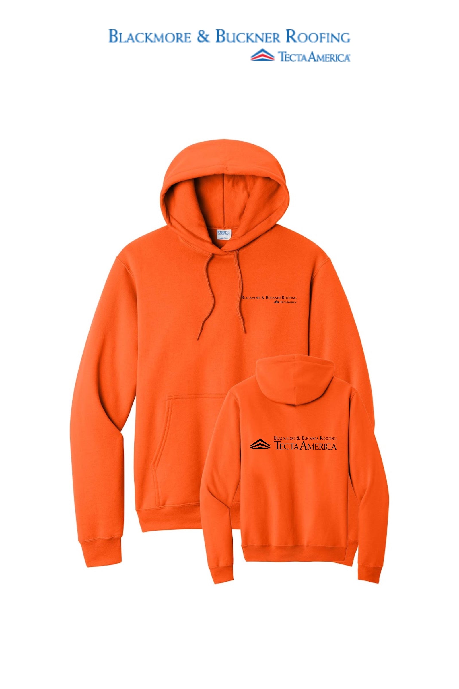 Port & Co™ Core Fleece Pullover Hooded Sweatshirt - Blackmore & Buckner