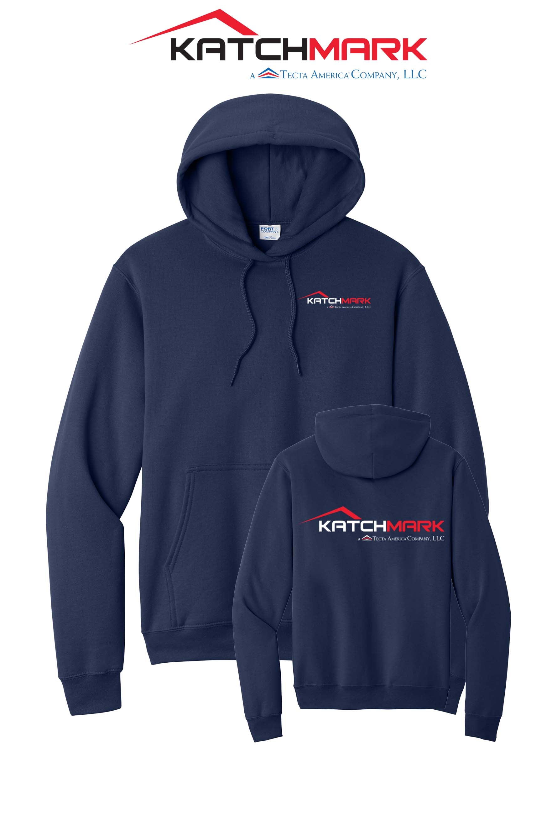 Port & Co™ Core Fleece Pullover Hooded Sweatshirt - Katchmark, A Tecta American Company LLC