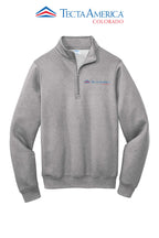 Port & Co™ Core Fleece 1/4-Zip Pullover Sweatshirt - Monument Roofing of Colorado