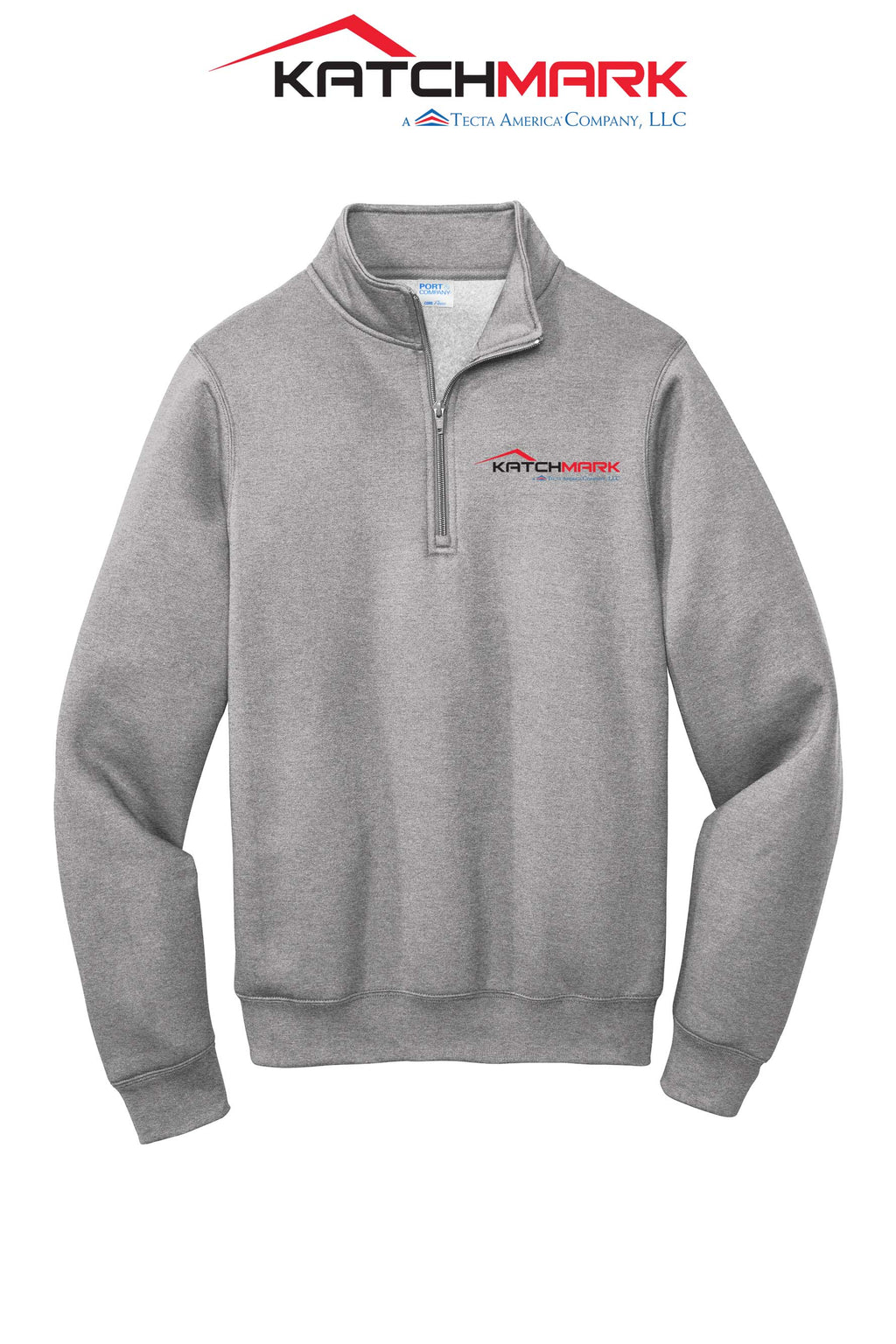 Port & Co™ Core Fleece 1/4-Zip Pullover Sweatshirt - Katchmark, A Tecta American Company LLC
