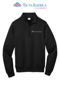 Port & Co™ Core Fleece 1/4-Zip Pullover Sweatshirt - Monument Roofing of Colorado