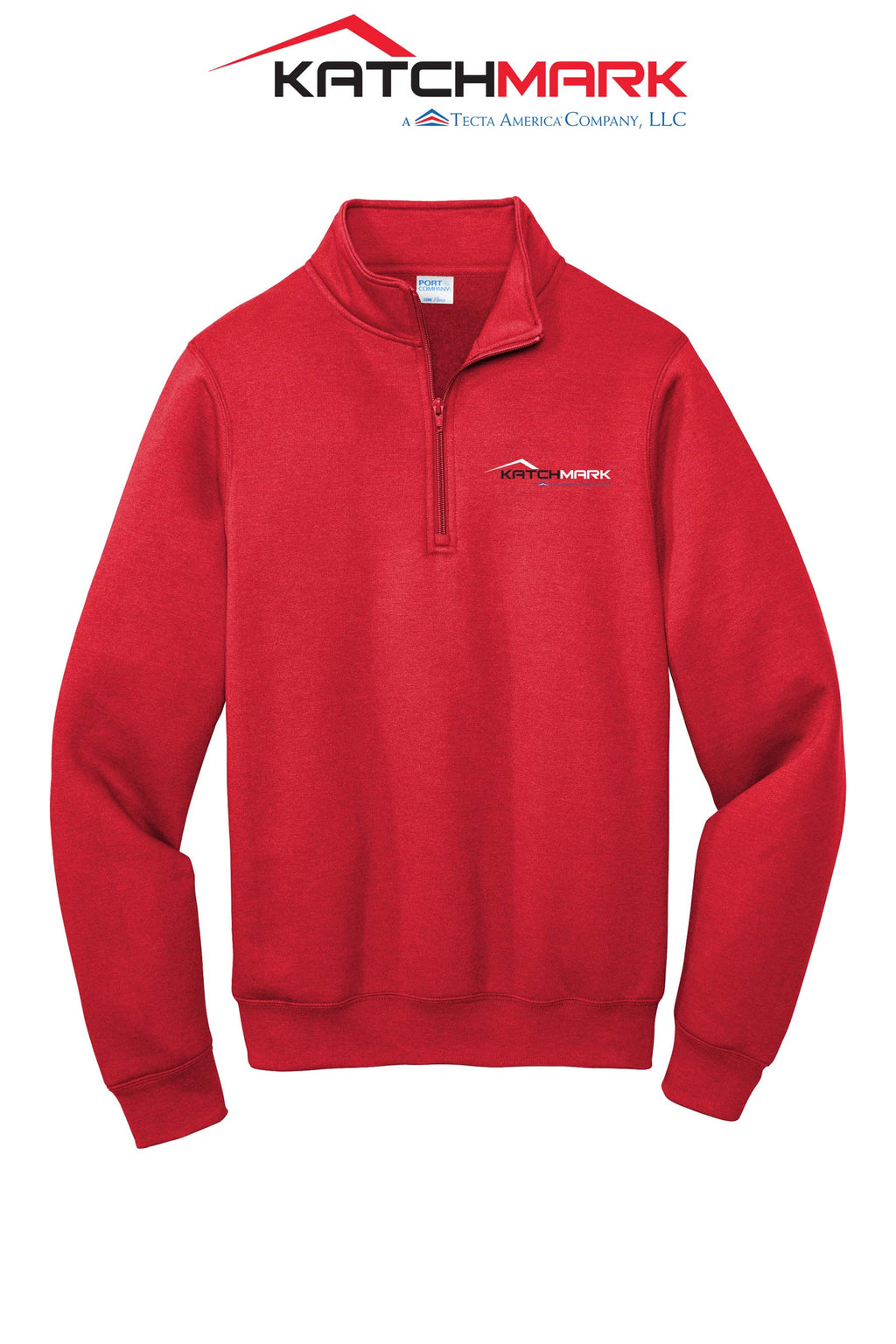 Port & Co™ Core Fleece 1/4-Zip Pullover Sweatshirt - Katchmark, A Tecta American Company LLC