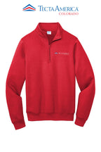Port & Co™ Core Fleece 1/4-Zip Pullover Sweatshirt - Monument Roofing of Colorado