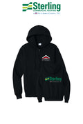 Port & Co™ Core Fleece Full-Zip Hooded Sweatshirt - Sterling, A Tecta American Company LLC