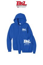 Port & Co™ Core Fleece Full-Zip Hooded Sweatshirt - B&L Sheet Metal & Roofing