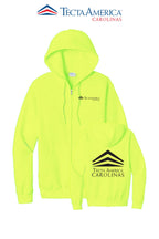 Port & Co™ Core Fleece Full-Zip Hooded Sweatshirt - Tecta America Carolinas LLC