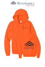 Port & Co™ Core Fleece Full-Zip Hooded Sweatshirt - Tecta America Carolinas LLC
