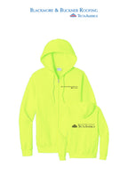 Port & Co™ Core Fleece Full-Zip Hooded Sweatshirt - Blackmore & Buckner