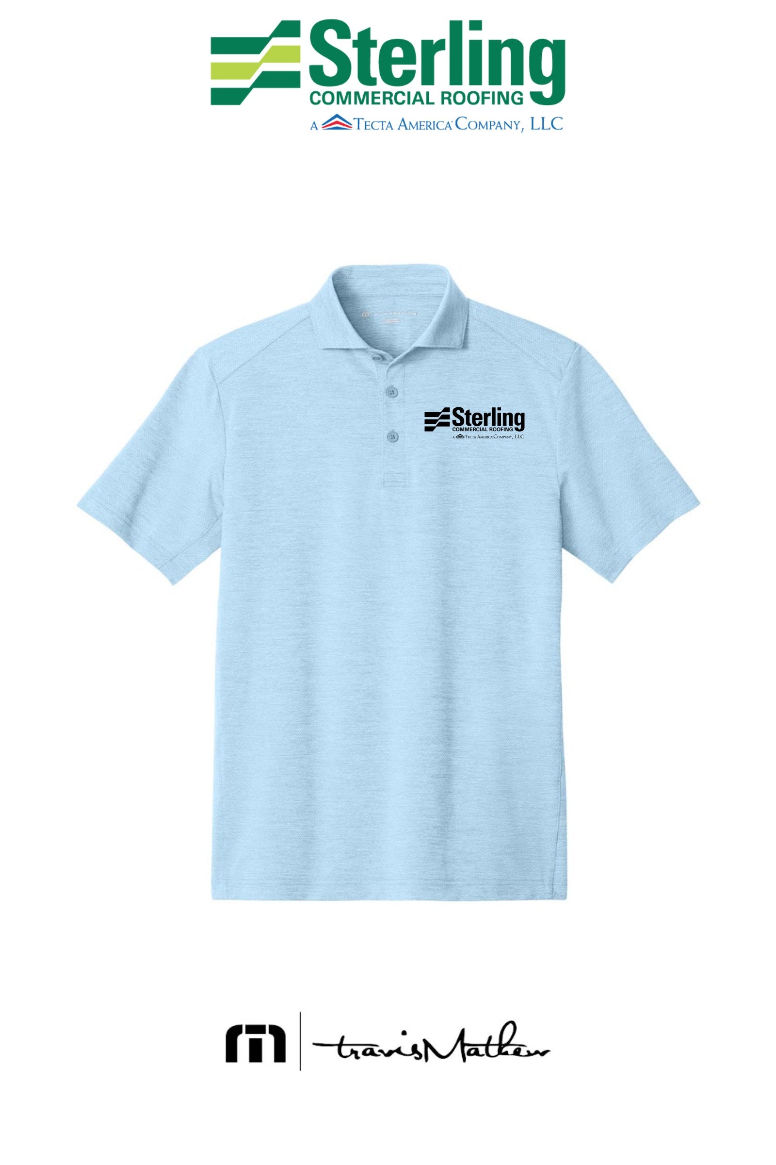 TravisMathew Onward Polo - Sterling Commercial Roofing
