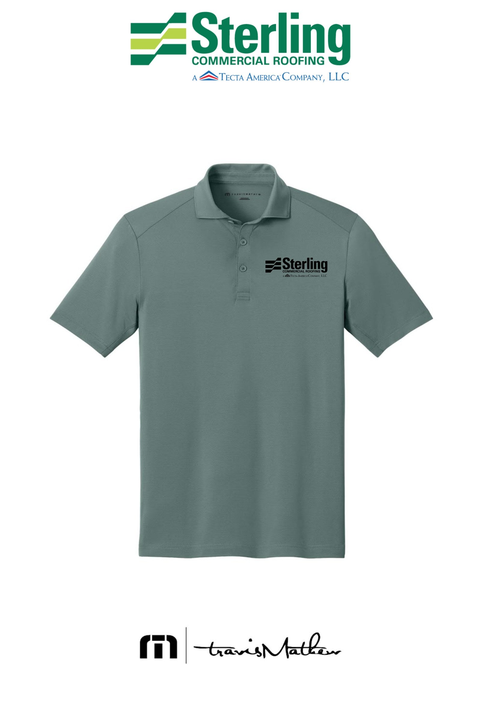 TravisMathew Onward Polo - Sterling Commercial Roofing