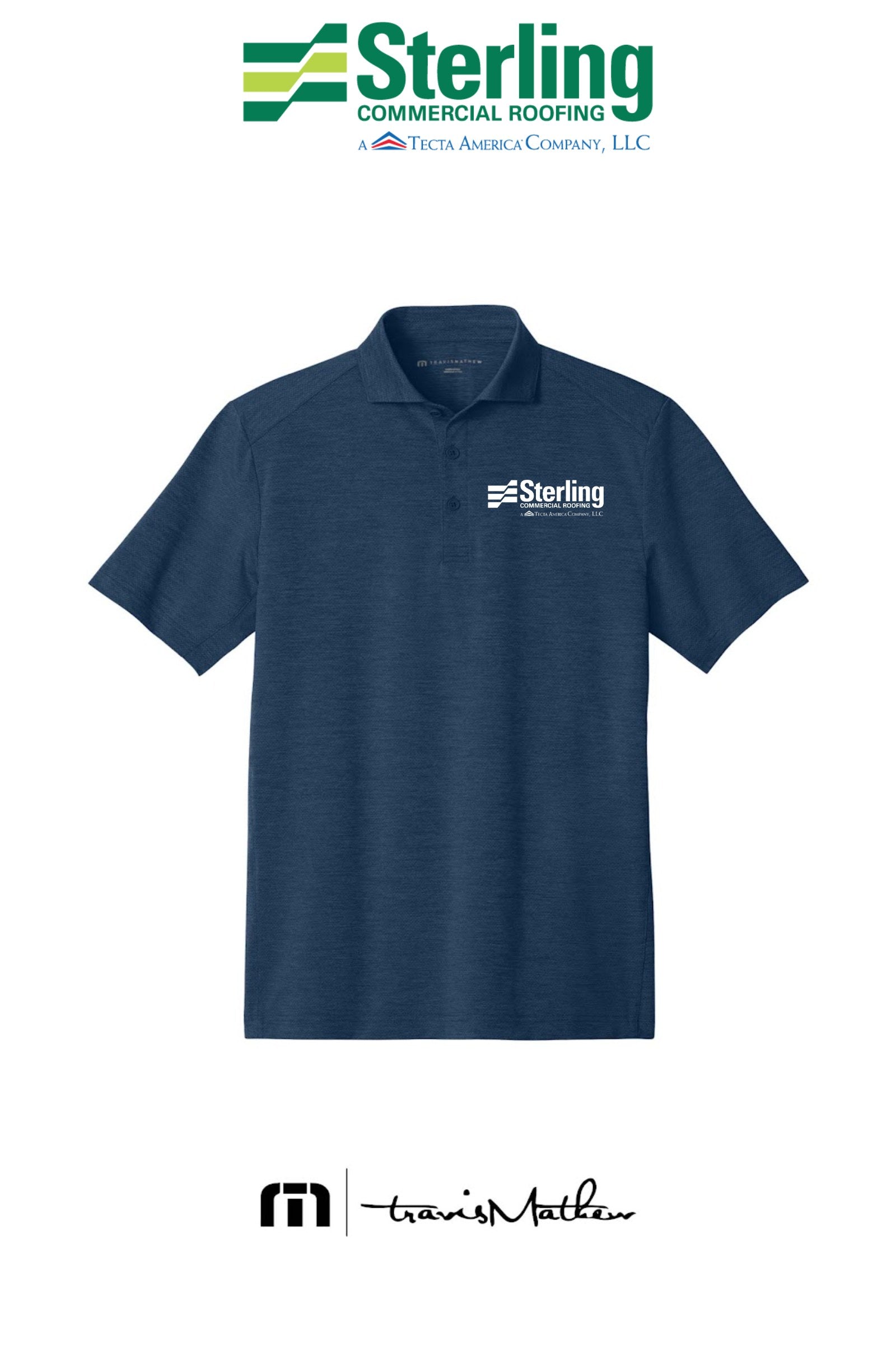 TravisMathew Onward Polo - Sterling Commercial Roofing