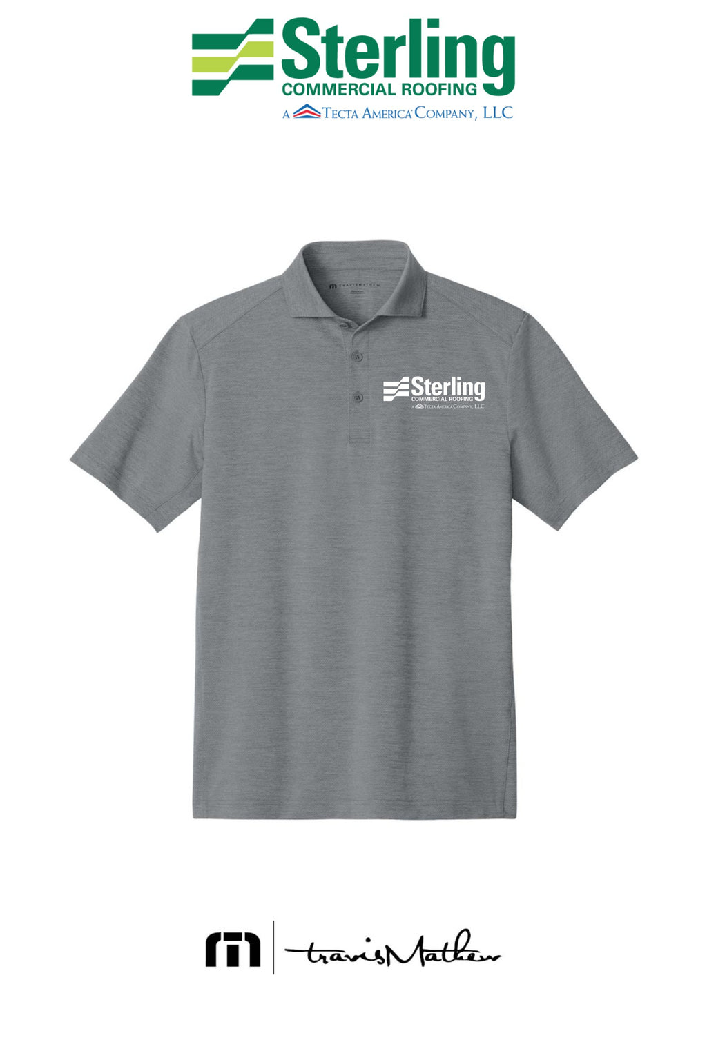 TravisMathew Onward Polo - Sterling Commercial Roofing