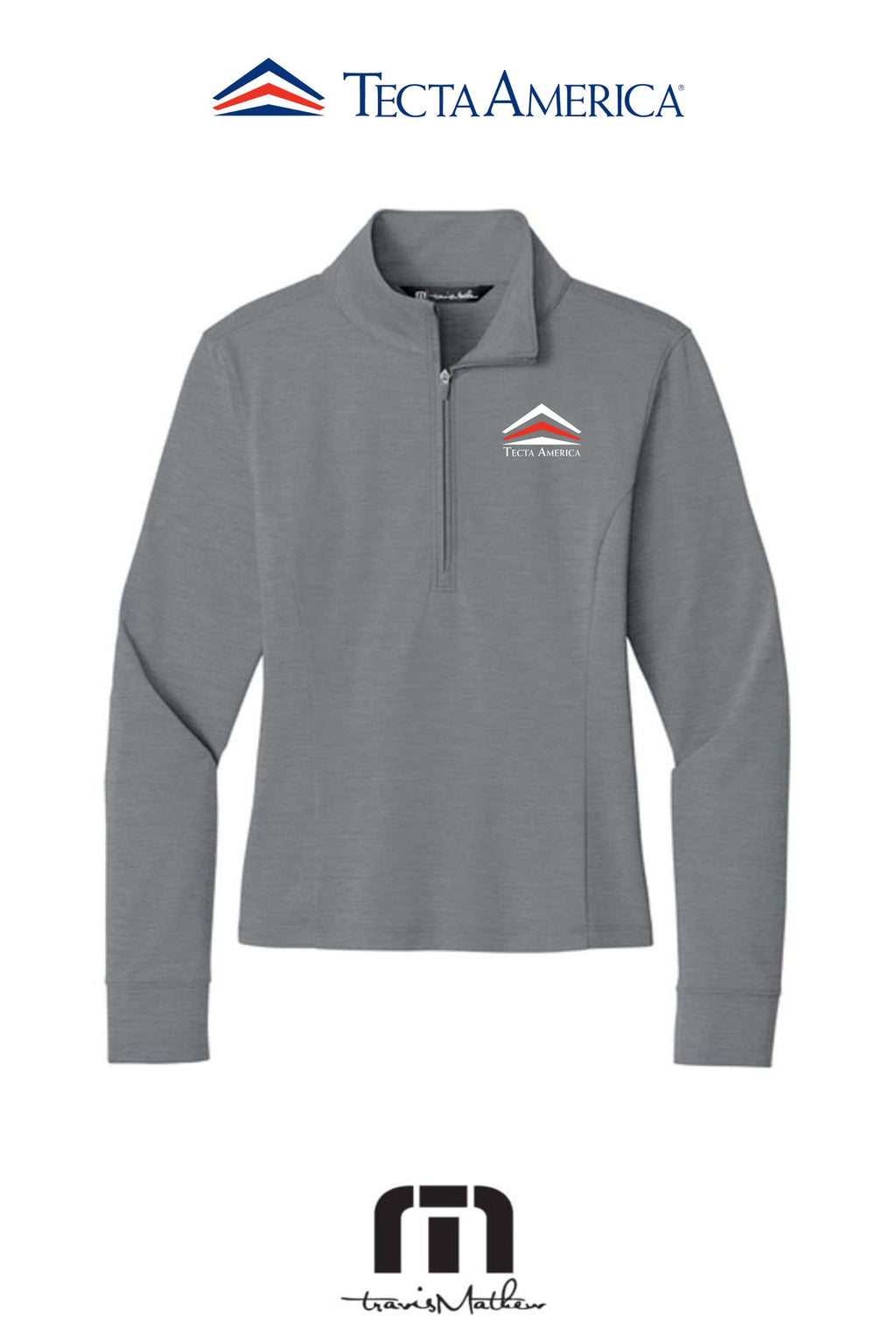 TravisMathew Women’s Onward 1/4-Zip - Corporate