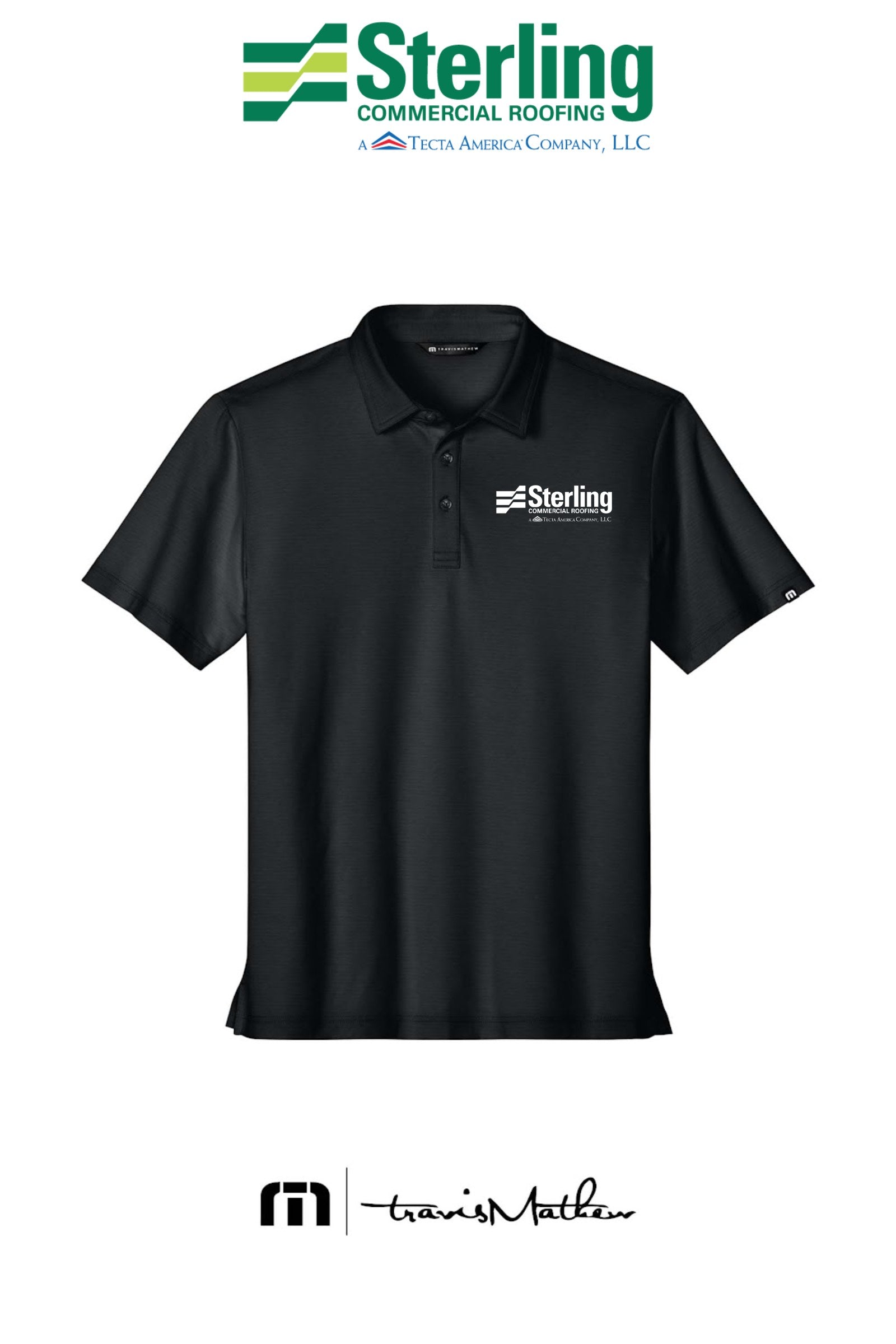 TravisMathew Crestview Polo - Sterling Commercial Roofing