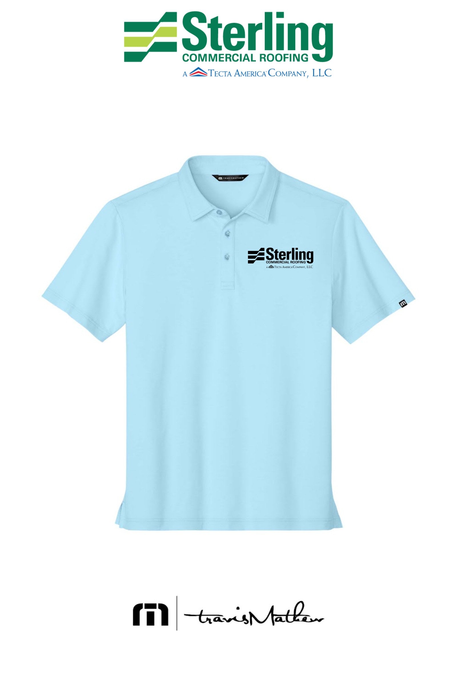 TravisMathew Crestview Polo - Sterling Commercial Roofing