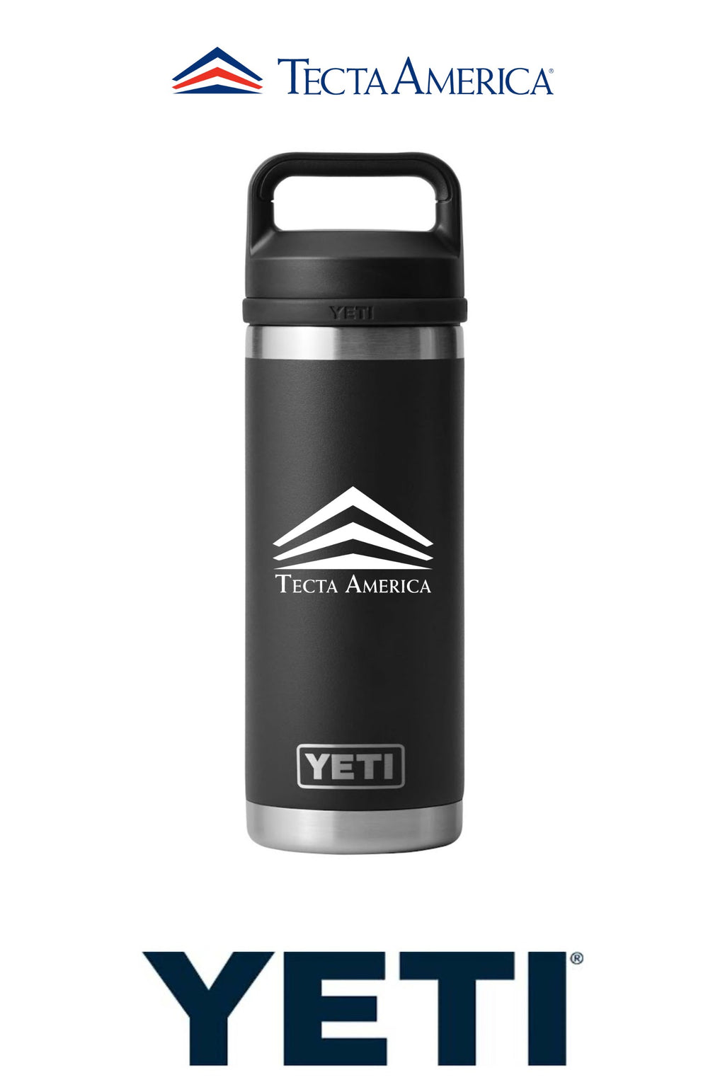 YETI® Rambler® 18 oz. Water Bottle with Chug Cap - Corporate