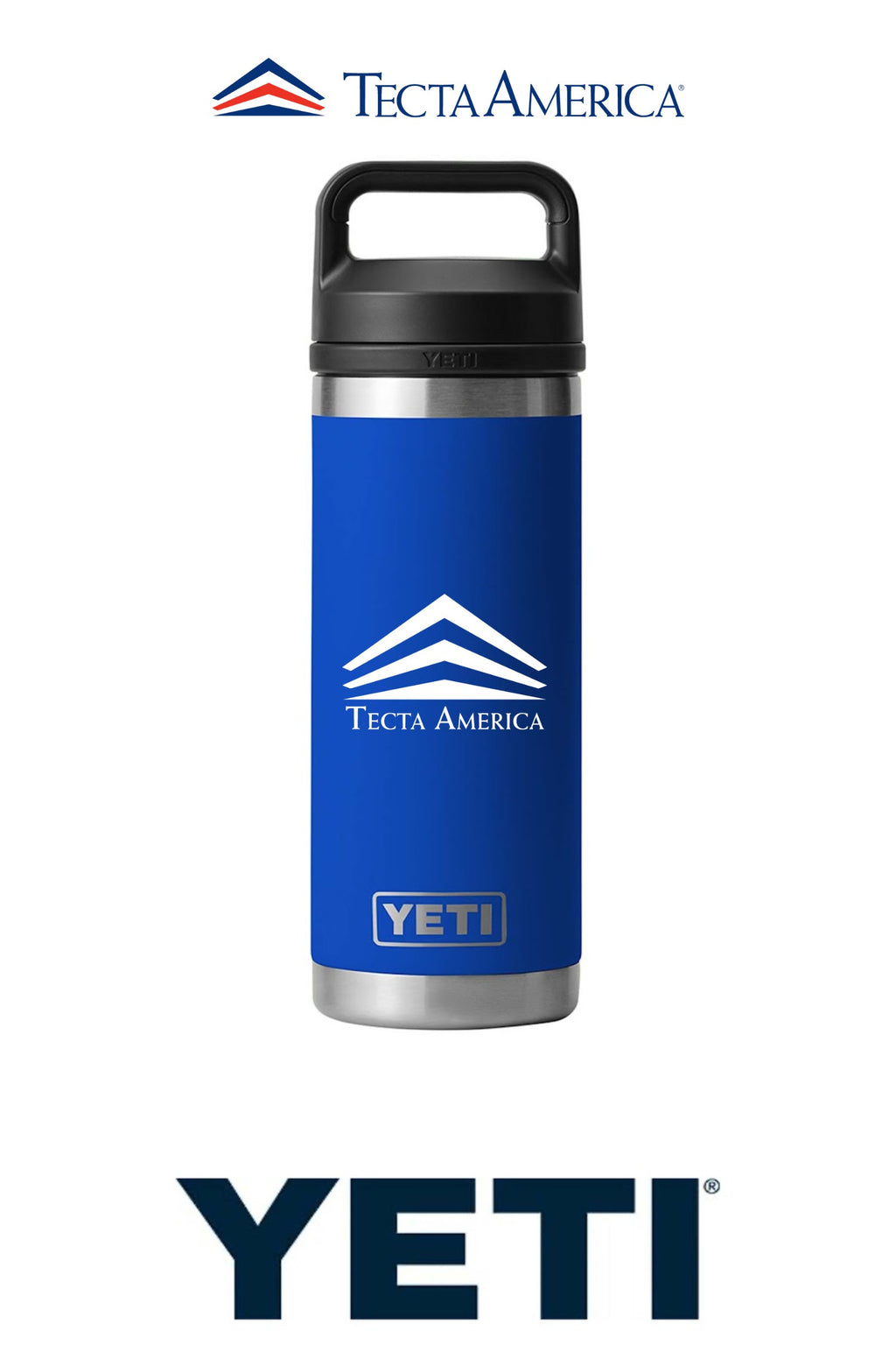 YETI® Rambler® 18 oz. Water Bottle with Chug Cap - Corporate